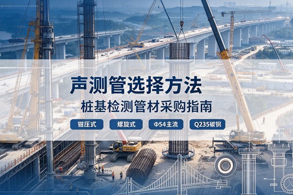 崖州声测管选型标准